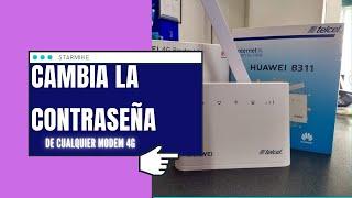 Como CAMBIAR el nombre y la CONTRASEÑA del WIFI Internet en casa Telcel M4