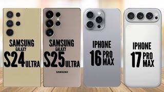 Samsung Galaxy S24 Ultra vs Galaxy S25 Ultra vs iPhone 16 Pro Max vs iPhone 17 Pro Max | Kemono Tech