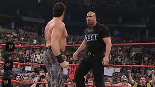 Goldberg lays waste to 3-Minute Warning: Raw, April 28, 2003