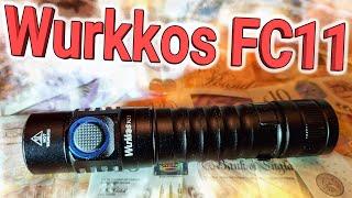 Wurkkos FC11 review trail trek EDC 18650 high CRI type-C charging