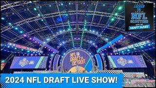 NFL DRAFT LIVE: Will Jayden Daniels Go #2 Overall? Should Chargers Take Marvin Harrison Jr?