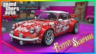 FREE RARE CHRISTMAS CAR, How To Unlock, NEW Xmas Vehicles, MONEY, GTA 5 DLC 2024 (GTA Online Update)