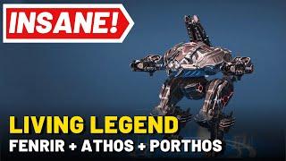 Fenrir  Athos Porthos - War Robots Free to Play Gameplay (No Commentary) WR F2P