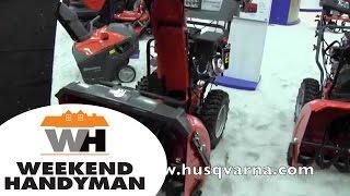 #HusqvarnaUSA ST330P Snow Thrower: By John Young of the Weekend Handyman