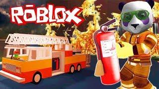 СИМУЛЯТОР ПОЖАРНОГО в РОБЛОКС - Roblox Firefighter Simulator