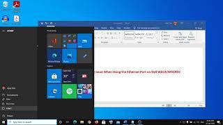 Fix Intermittent Internet Connectivity Issue When Using the Ethernet Port on Dell WD19/WD19DC Dock