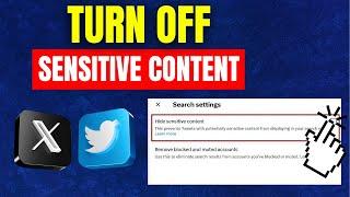 How To Change Your Twitter (X) Settings to See Sensitive Content (NEW UPDATE) 2025