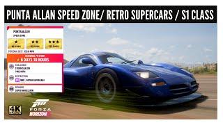 Forza Horizon 5 - Punta Allen - Speed Zone - S1 Class - Retro Supercars