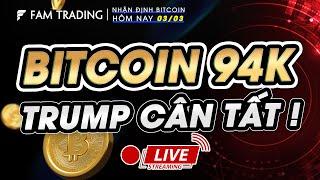 Phân tích Bitcoin hôm nay & Cập nhật thị trường Crypto ngày 03/03/2025