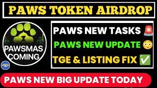 paws price prediction ! paws airdrop listing date ! paws airdrop price prediction-paws listing date