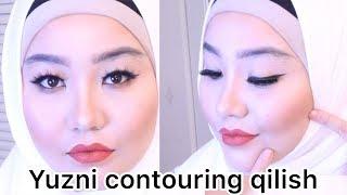 #sabimuslimkayuzni hollywood cha contouring qilish