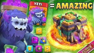 The ULTIMATE Yeti Ways to 3 star any th14 || (Top 3) OP but easy Attacks