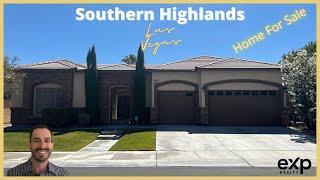 Southern Highlands Home Tour | Las Vegas | Spa | 2890 SF | Single Story