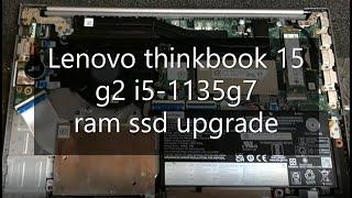 Lenovo Thinkbook 15 g2 i5-1135g7 ram ssd upgrade  | 20VE00DHAX