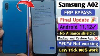 Samsung A02 FRP Bypass | Samsung Galaxy A02 Android 11/12 Google FRP Unlock 2024 | New Method