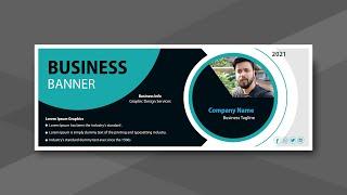 Banner Design in Illustrator cc : Create Social Media Web Banner Design With Professional Look