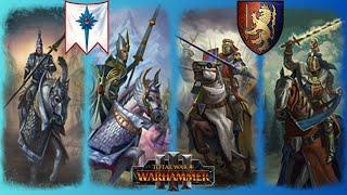 Cavalry! Charge! - ALTI ELFI vs BRETONNIA - Total War Warhammer 3 Multiplayer