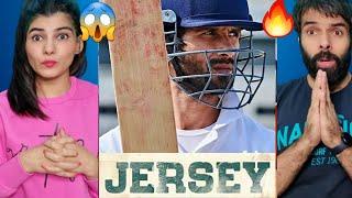 JERSEY - Official Trailer | Shahid Kapoor | Mrunal Thakur | Gowtam Tinnanuri | REACTION !!