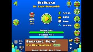 (NEW HARDEST) REBEATING BITBREAK because I DIDN'T EXPECT to BEAT IT