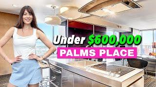 Palms Place Las Vegas | Modern & Luxury Corner Unit with Views | High-Rise Condo Tour