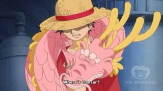 Luffy Epic Conqueror's haki 614 HD (Punk Hazard)