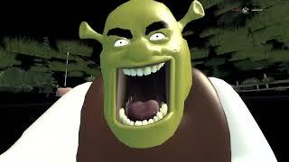 SCARY SHREK @ GRANNY SUBURB #gmod #nextbot