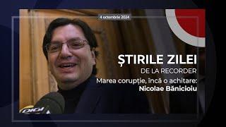 4 OCTOMBRIE 2024. Marea corupție, încă o achitare: Nicolae Bănicioiu