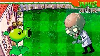  2 УРОВЕНЬ УЖЕ ЗОМБОСС!!!!  МОД ПОЛНЫЙ ХАРДКОР!  Plants vs Zombies (Растения против зомби )