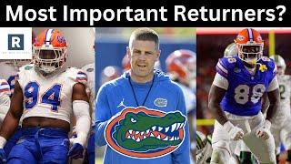 Ranking The Florida Gators Football MOST IMPORTANT Returning Players