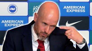 Erik ten Hag post-match press conference | Brighton 2-1 Manchester United