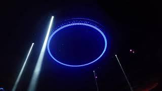 Omnia Night Club Las Vegas UFO light show