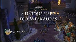 Five Unique Uses for Weakauras in World of Warcraft (WoW)