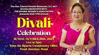 Kamla Persad-Bissessar Divali Celebration