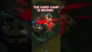 THE HAND VAMP IS BROKEN #yba #roblox #trending #shorts #tiktok #viralvideo #viralshorts #jjba