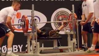 Anastasia Petrova (RUS) 1.att.: 130 kg 2014 IPF World Benchpress Championships