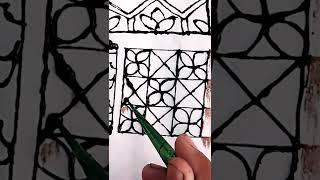 short mehndi video #short video #easy design #neha gautam mehndi artist