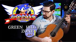 Sonic the Hedgehog - Green Hill Zone Classical Guitar Cover