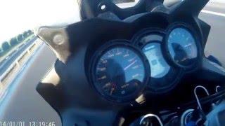 DL650 Vstrom Acceleration and Top Speed