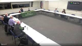 March 5 Finance Committee Meeting