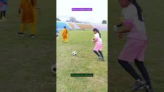 Women Football skills training #mitrostudio #football #womensports #tiktok #shorts #ফুটবল