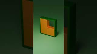 March of the Cubes: When Geometry Gets Moving ! #shorts #blender