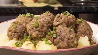 Мясные Ёжики из фарша с рисом и изумительной подливкой. Вкусные домашние тефтели