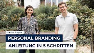 Personal Branding Expertin im Interview | Marina Zayats bei Junge Unternehmer