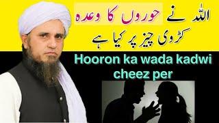 Hooron ka wada kadwi cheez per | Mufti tariq masood | islamic Research |