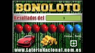 Bonoloto resultados del Martes 3 de Diciembre 2013