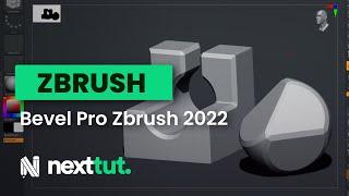 Zbrush 2022 New Feature | How to Use Bevel Pro in Zbrush 2022