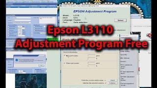 Epson L3110 Resetter or Adjustment Program