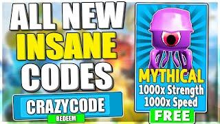 ALL *NEW* OP CODES NEW UPDATE! Roblox Gym Realms