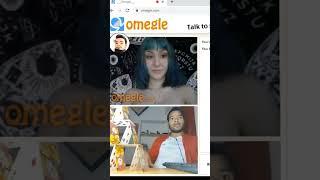 She is naked on Omegle  II Indian Boy on Omegle #shorts #omegle