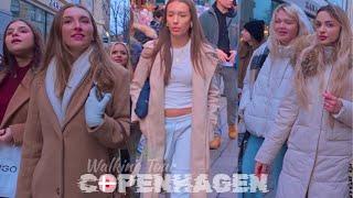 Busy Copenhagen, Denmark  Saturday, 22 February 2025 | 4K Walking Tour [HRD]